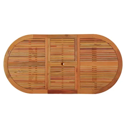 Masă Grădină Extensibilă Lemn Eucalipt | Livrare Gratuită