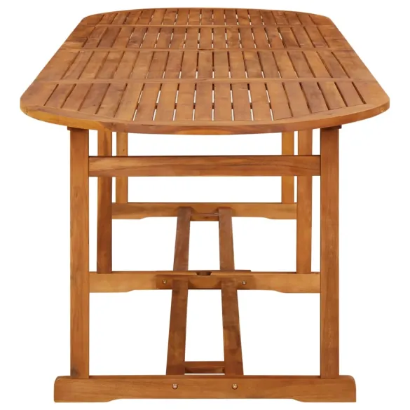 Masă Grădină Lemn Acacia Masiv - 280x90 cm | Livrare Gratuită