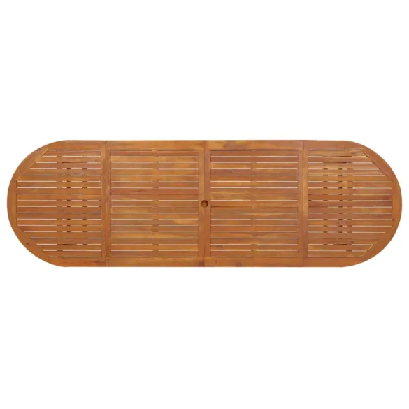 Masă Grădină Lemn Acacia Masiv - 280x90 cm | Livrare Gratuită