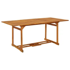 Masă Grădină Lemn Acacia Masiv | Livrare Gratuită