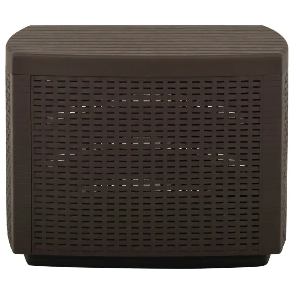 Masă Grădină Plastic Cafeniu - Livrare Gratuită