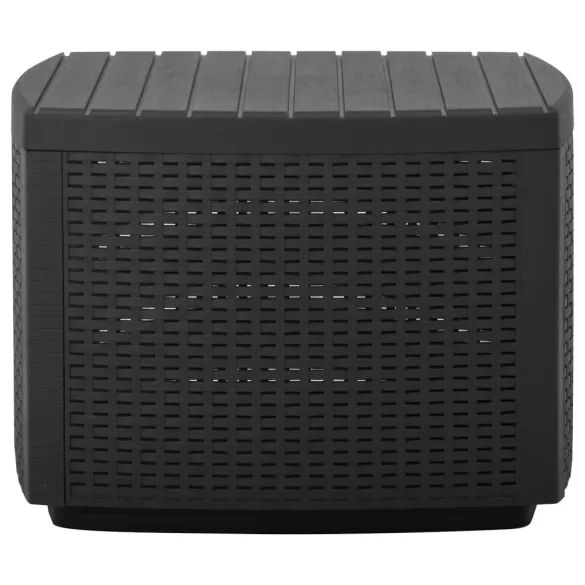 Masă Grădină Gri Plastic | Livrare Gratuită | 53x53x40 cm