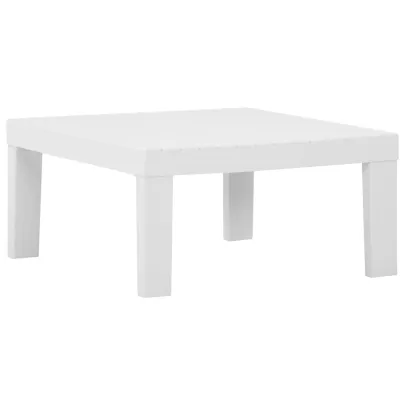 Masă Grădină Plastic Albă - Livrare Gratuită