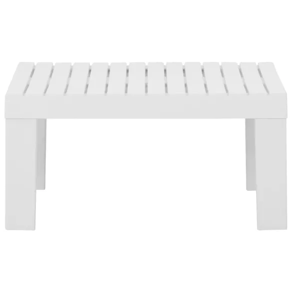 Masă Grădină Plastic Albă - Livrare Gratuită