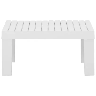 Masă Grădină Plastic Albă - Livrare Gratuită