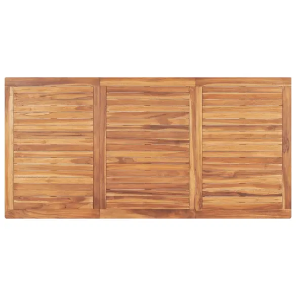Masă Grădină Lemn Tec Masiv - 180x90 cm | Livrare Gratuită