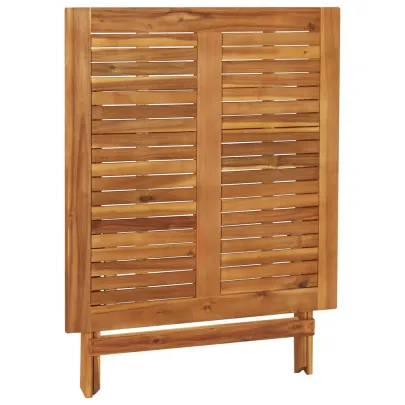 Masă Grădină Pliabilă Lemn Acacia | Livrare Gratuită