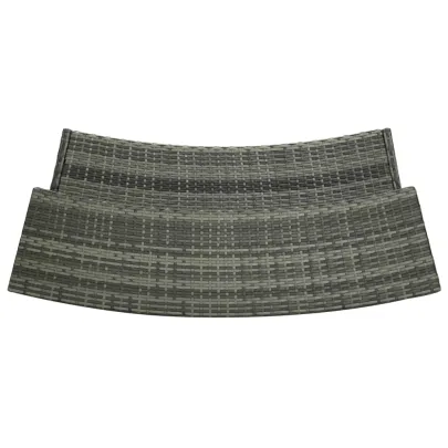 Masă Bar Grădină Gri Poliratan - Livrare Gratuită