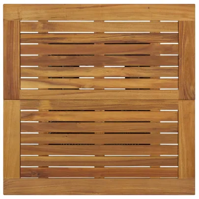 Masă de Bar Grădină - Negru - Ratan și Lemn Acacia