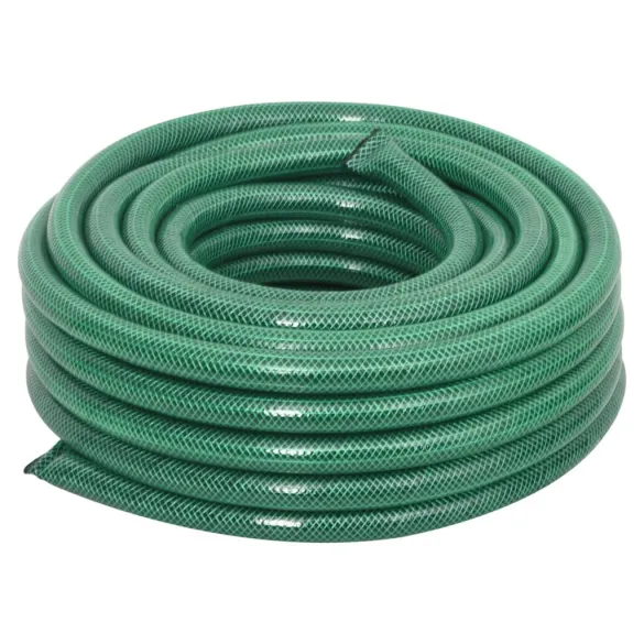 Furtun Grădină PVC cu Racorduri - 20m, Verde