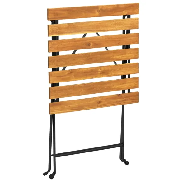 Masă Bistro Lemn Acacia - 55x54x71 cm - Gratis Livrare