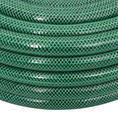 Furtun Grădină 30m cu Racorduri - Verde PVC | Livrare Gratuită