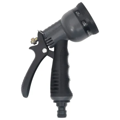 Furtun Grădină 15m Oțel Inoxidabil cu Duză Pulverizare