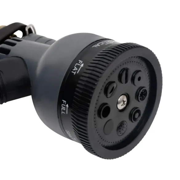 Furtun Grădină Oțel 30m cu Duză Pulverizare | Livrare Gratuită