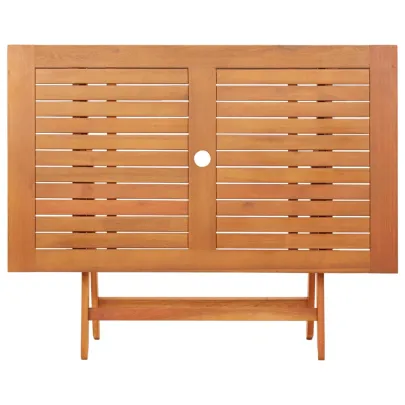 Masă Grădină Pliabilă Lemn Eucalipt | Livrare Gratuită