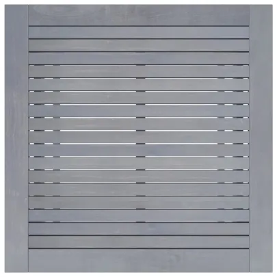 Masă Grădină Gri 88x88 cm - Lemn Acacia Masiv | Comandă
