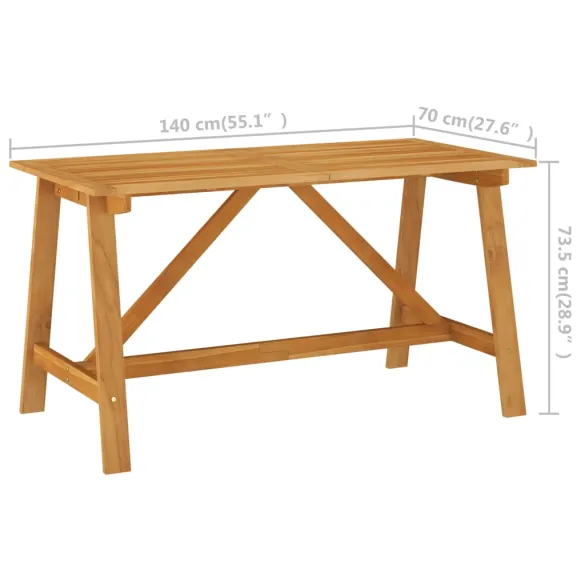 Masă Grădină Lemn Acacia Masiv | Livrare Gratuită Masă Grădină Lemn Acacia Masiv | Livrare Gratuită