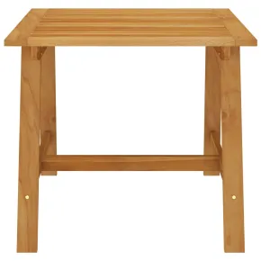 Masă Grădină Lemn Acacia Masiv - 88x88x74 cm - Livrare Gratuită 2