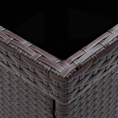 Masă Grădină Poliratan Maro - Livrare Gratuită