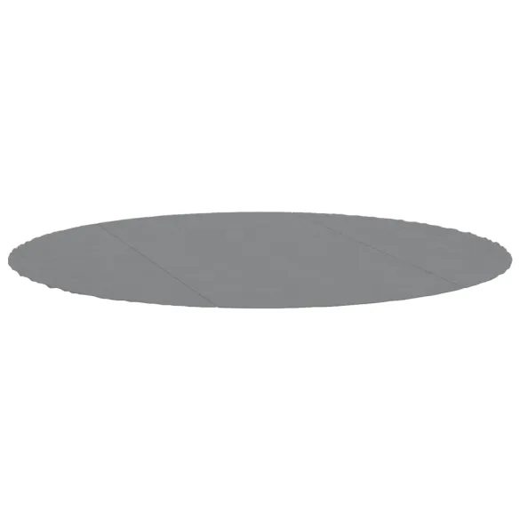 Acoperire Geotextil Piscină - Gri Deschis Ø366 cm - Poliester Acoperire Geotextil Piscină - Gri Deschis Ø366 cm - Poliester