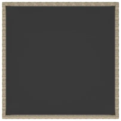 Masă Grădină Bej Poliratan 90x90 cm - Livrare Gratuită