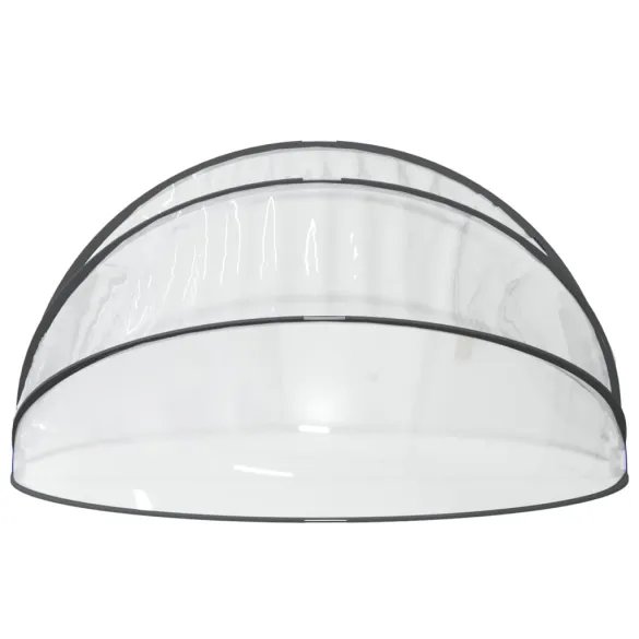 Cupolă Piscină PVC Rotundă 406x203 cm - Livrare Gratuită