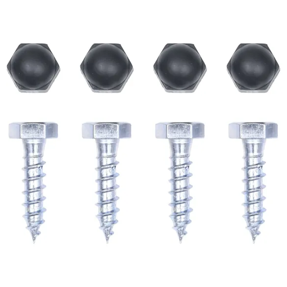 Set Bare de Rotire pentru Copii - Oțel Roșu - 125 cm