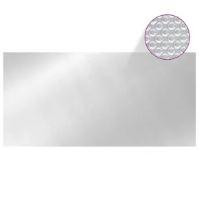 Prelată Solară Piscină PE Argintiu 450x220 cm - Livrare Gratuită 2
