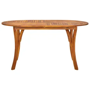Masă Grădină Lemn Acacia | 150x90 cm | Livrare Gratuită 2