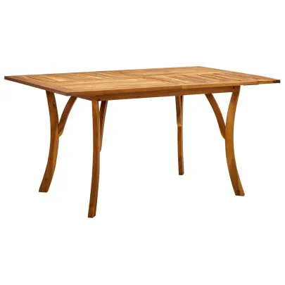 Masă Grădină Lemn Acacia Masiv | Livrare Gratuită
