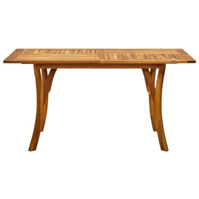 Masă Grădină Lemn Acacia Masiv | Livrare Gratuită