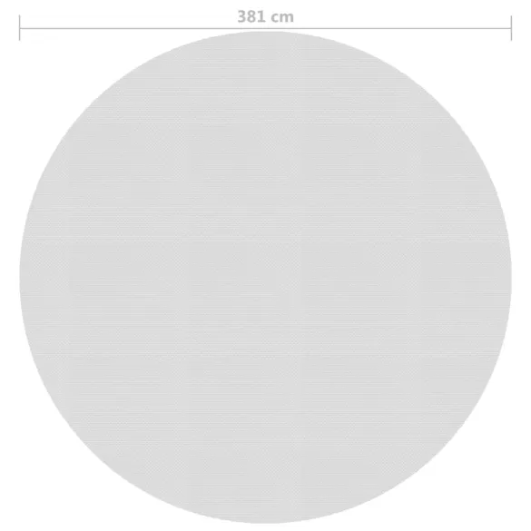 Folie Solară Piscină - Încălzire Naturală - 381 cm