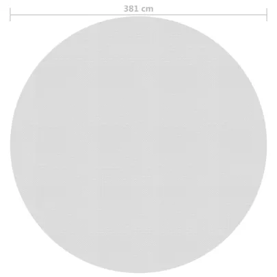 Folie Solară Piscină - Încălzire Naturală - 381 cm