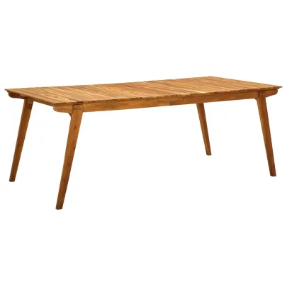 Masă Grădină Lemn Acacia Masiv | Livrare Gratuită