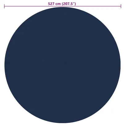Folie Solară Piscină - Încălzire Naturală - 527 cm