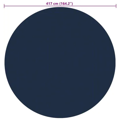 Folie solară piscină - Încălzire eficientă - 417 cm