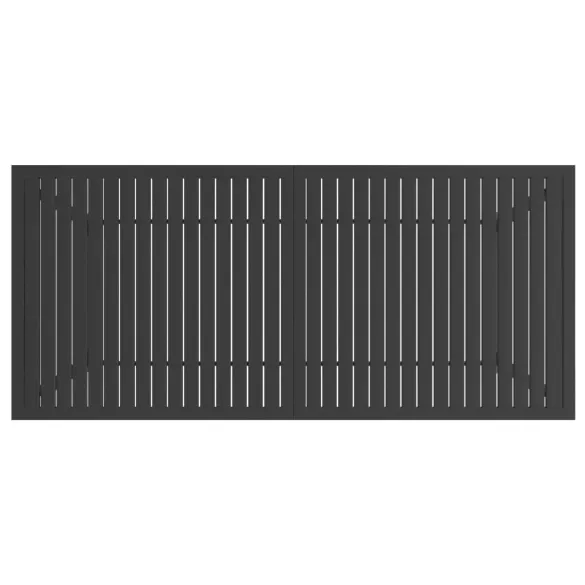 Masă Grădină 190x80 cm - Oțel Antracit | Livrare Gratuită