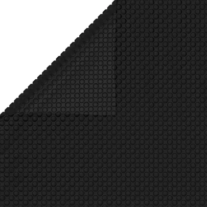Prelată Solară Piscină 1000x600cm - Negru PE | Livrare Gratuită