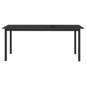Masă Grădină Modernă - Aluminiu și Sticlă - Livrare Gratuită 2