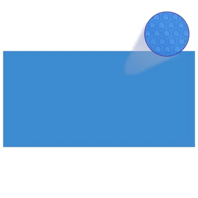 Prelată Solară Piscină Albastră 1200x600cm PE