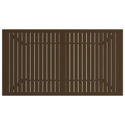 Masă Grădină Oțel Maro 140x80 cm - Livrare Gratuită