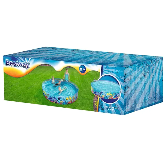 Piscină Bestway Fill 'N Fun Odyssey pentru Copii - 244x46 cm