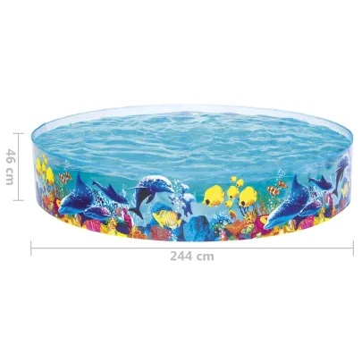 Piscină Bestway Fill 'N Fun Odyssey pentru Copii - 244x46 cm