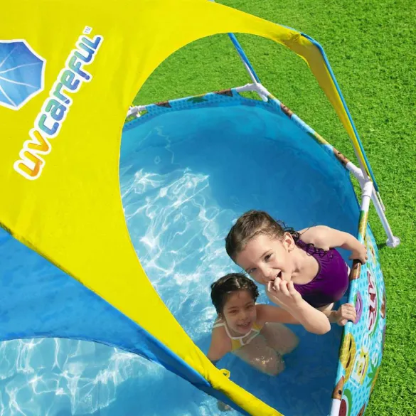Piscină Copii Steel Pro cu Protecție UV 40+ - Livrare Gratuită
