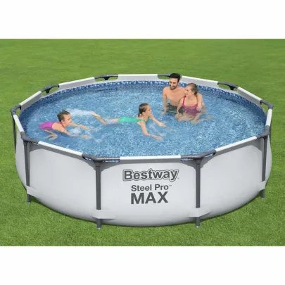 Set Piscină Steel Pro MAX 305x76 cm - Cadru Oțel | Livrare Gratuită