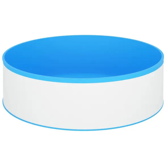 Piscină cu Valuri Albă - 350x90 cm | Livrare Gratuită