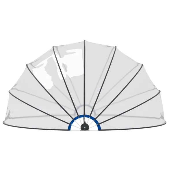 Cupolă Piscină 559x275 cm - Protecție Soare & Ploaie