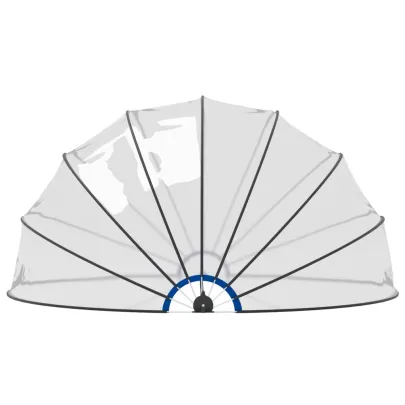 Cupolă Piscină 559x275 cm - Protecție Soare & Ploaie