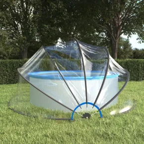 Cupolă Piscină 500x250 cm - Protecție Soare & Ploaie