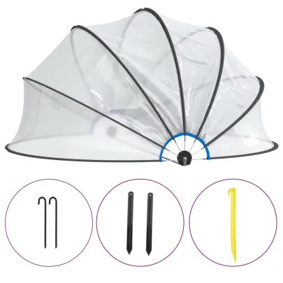 Cupolă Piscină 500x250 cm - Protecție Soare & Ploaie